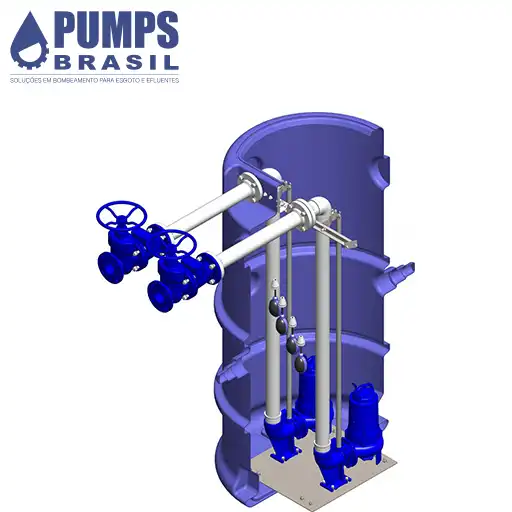 Elevatória de Esgoto Compacta Sulzer